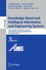 Knowledge-Based and Intelligent Information and Engineering Systems, Part IV