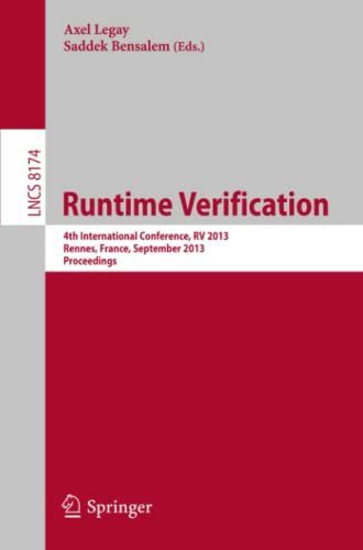 Runtime Verification