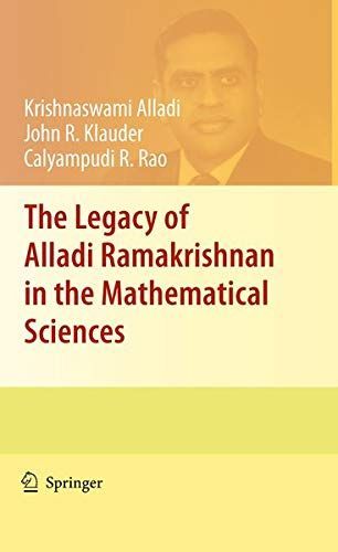 The Legacy of Alladi Ramakrishnan in the Mathematical Sciences