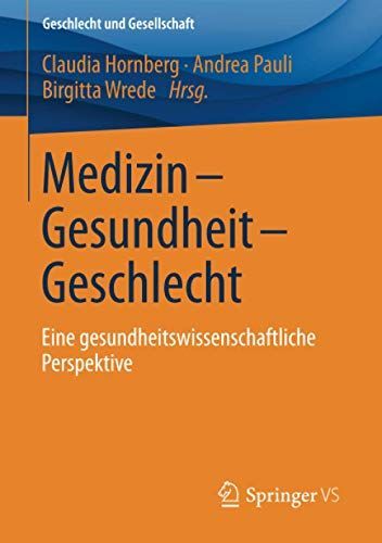 Medizin - Gesundheit - Geschlecht