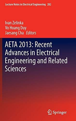 AETA 2013: Recent Advances in Electrical Engineering and Related Sciences