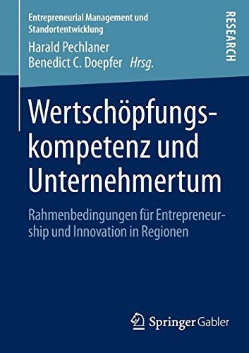 Wertschöpfungskompetenz und Unternehmertum