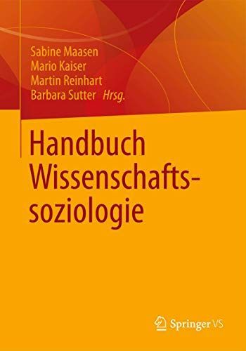 Handbuch Wissenschaftssoziologie