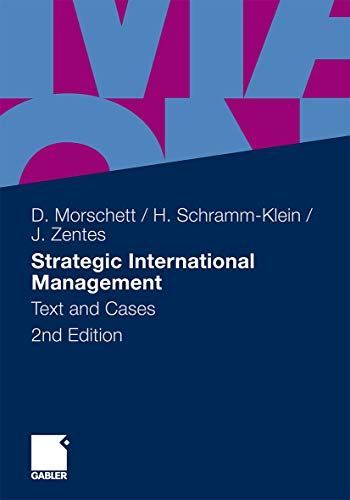 Strategic International Management