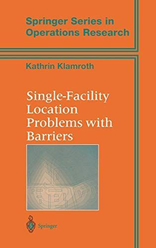 Single-Facility Location Problems with Barriers