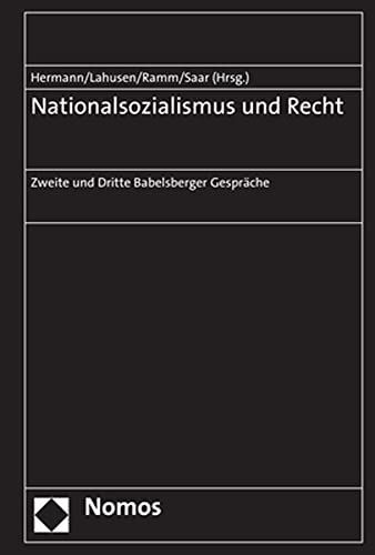 Nationalsozialismus und Recht