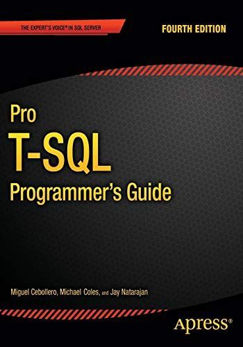 Pro T-SQL Programmer's Guide