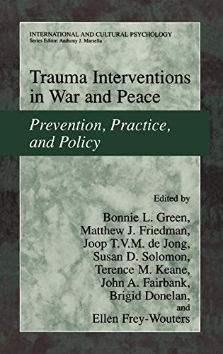 Trauma Interventions in War and Peace