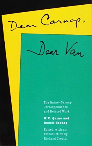 Dear Carnap, Dear Van