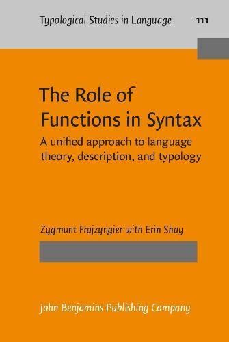 The Role of Functions in Syntax