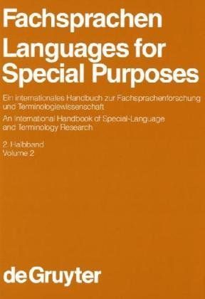 Fachsprachen / Languages for Special Purposes. 2. Halbband