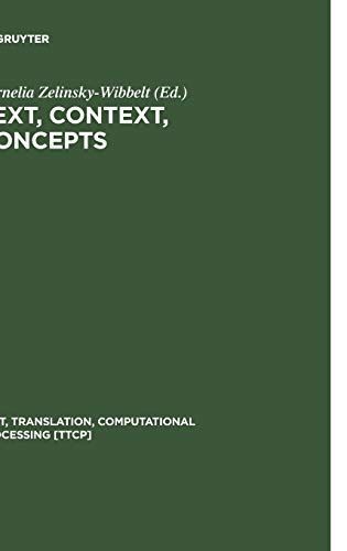 Text, Context, Concepts