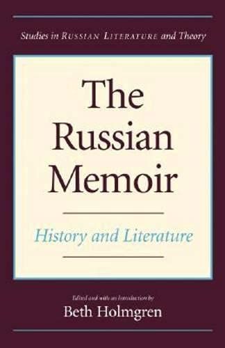 The Russian Memoir