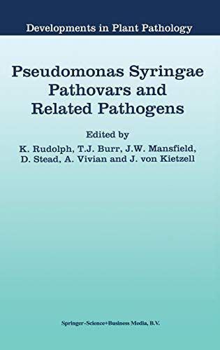 Pseudomonas Syringae Pathovars and Related Pathogens