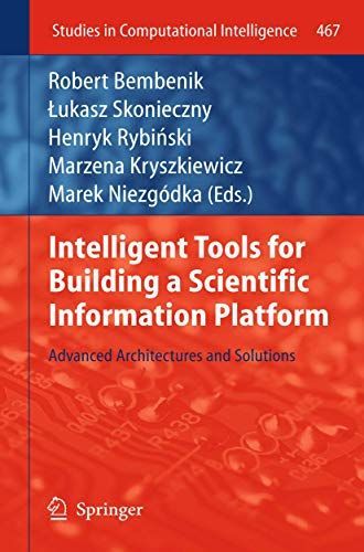 Intelligent Tools for Building a Scientific Information Platform