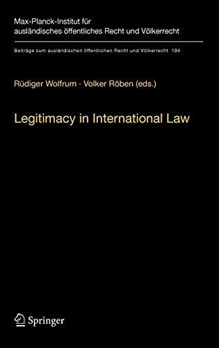 Legitimacy in International Law