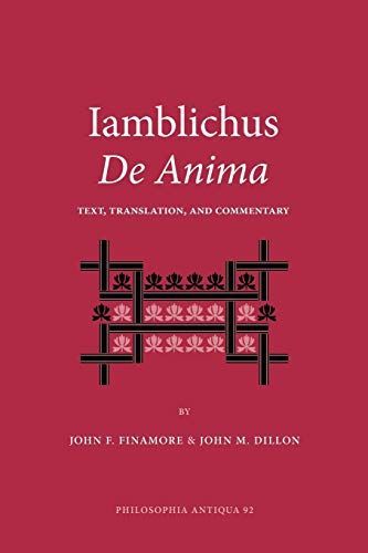 Iamblichus' De Anima