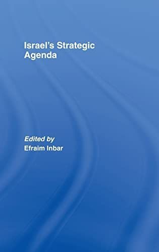 Israel's Strategic Agenda