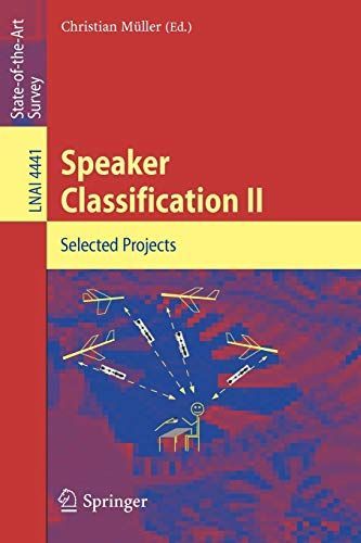 Speaker Classification I