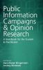 Public Information Campaigns and Opinion Research