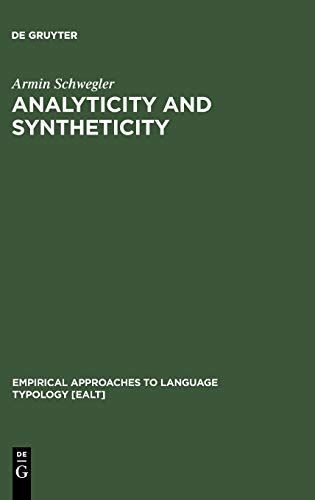 Analyticity and Syntheticity