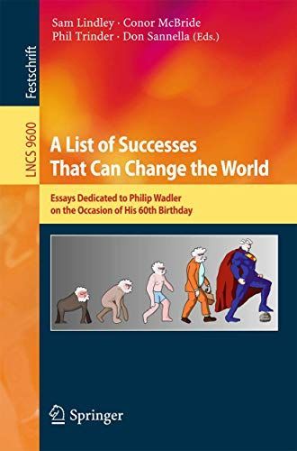 A List of Successes That Can Change the World