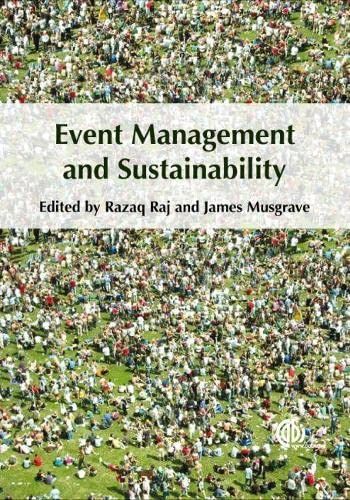 Event Management and Sustainability