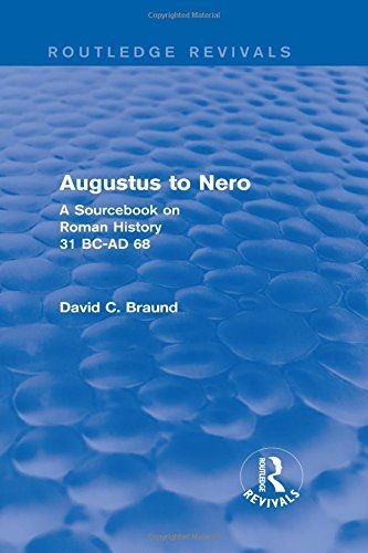 Augustus to Nero (Routledge Revivals)