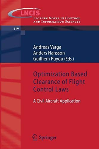 Optimization Based Clearance of Flight Control Laws