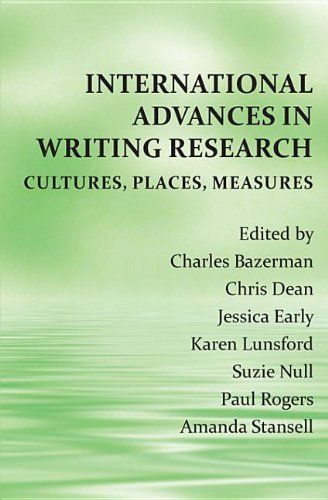 International Advances in Writing Research