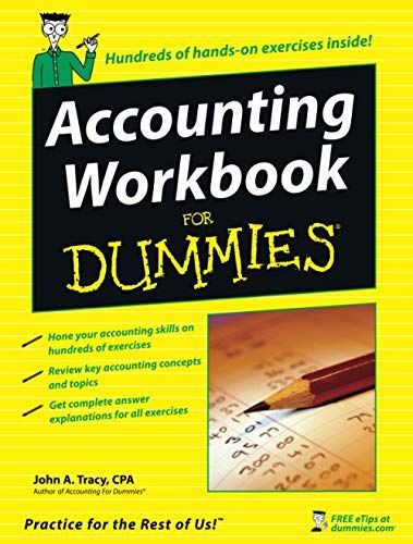 Accounting Workbook For Dummies