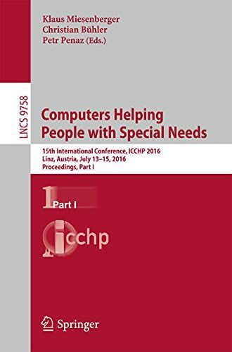 Computers Helping People with Special Needs