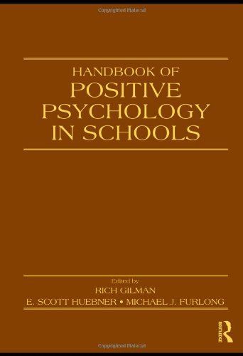 Handbook of Positive Psychology in Schools