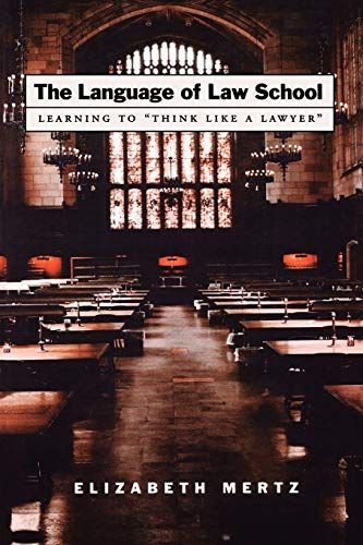 The Language of Law School