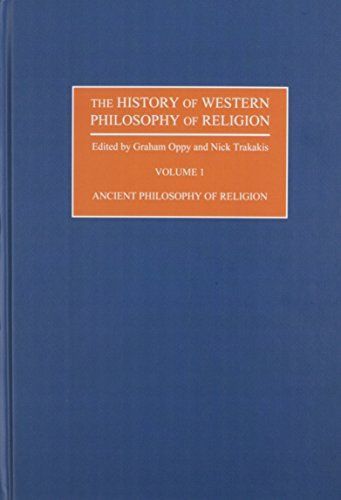 The History of Western Philosophy of Religion