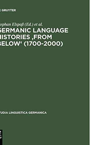 Germanic Language Histories 'from Below' (1700-2000)