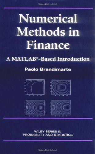 Numerical Methods in Finance