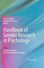 Handbook of Gender Research in Psychology