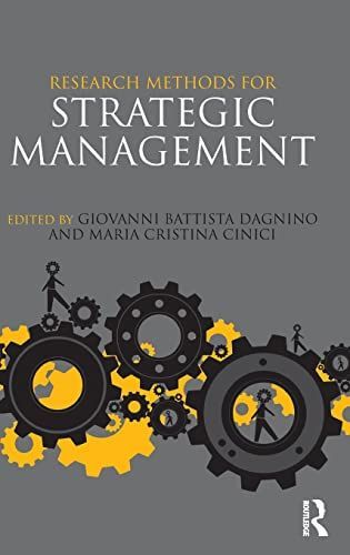 Research Methods for Strategic Management