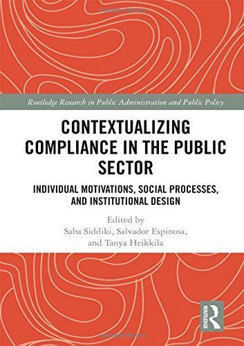 Contextualizing Compliance in the Public Sector