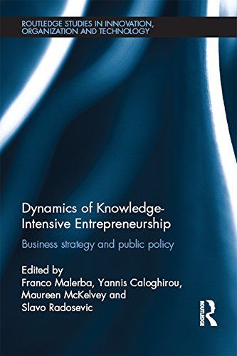 Dynamics of Knowledge Intensive Entrepreneurship