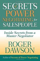 Secrets of Power Negotiating for Salespeople