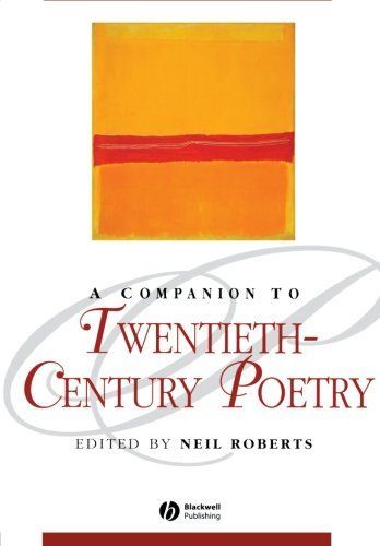 A Companion to Twentieth-Century Poetry