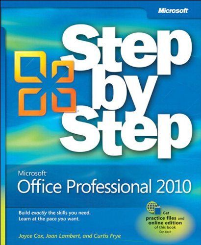 Microsoft Office Professional 2010 Step by Step
