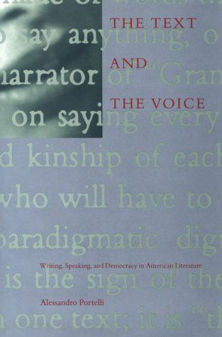 The Text and the Voice