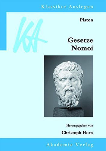 Platon: Gesetze/Nomoi