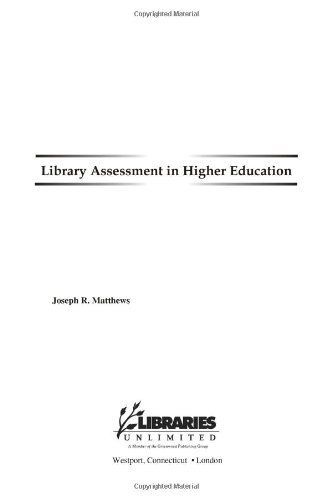 Library Assessment in Higher Education, 2nd Edition