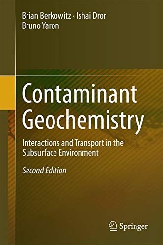 Contaminant Geochemistry