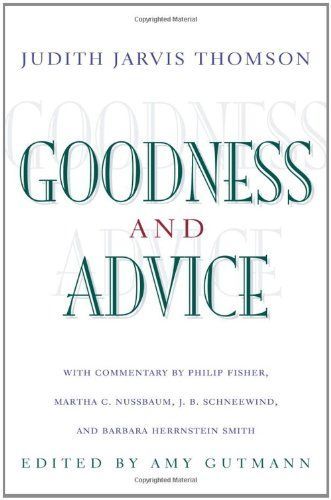 Goodness and Advice