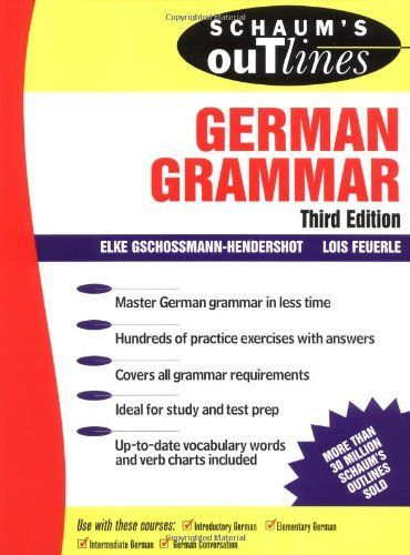 Schaum's Outline of German Grammar, 4ed